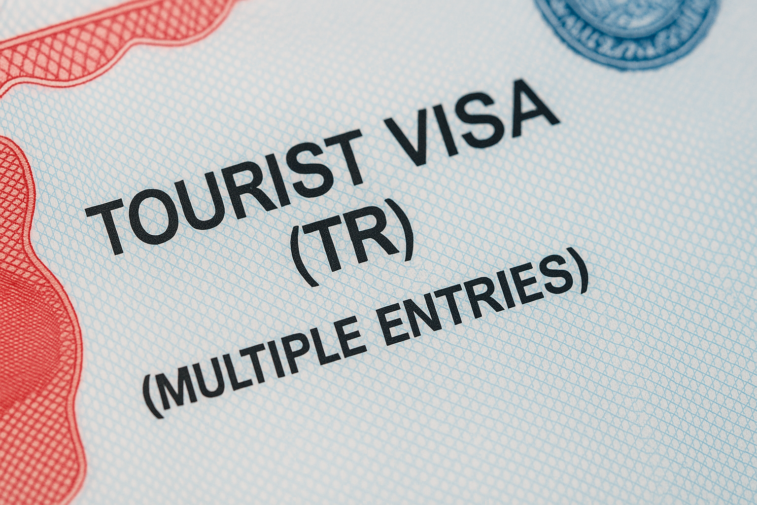 Le visa touristique TR (entrées multiples)