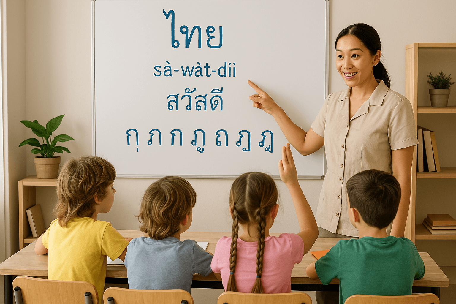cours de thai pour enfants