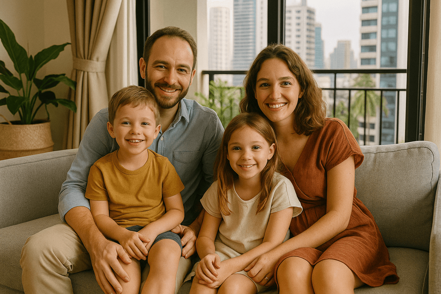 famille expat thailande