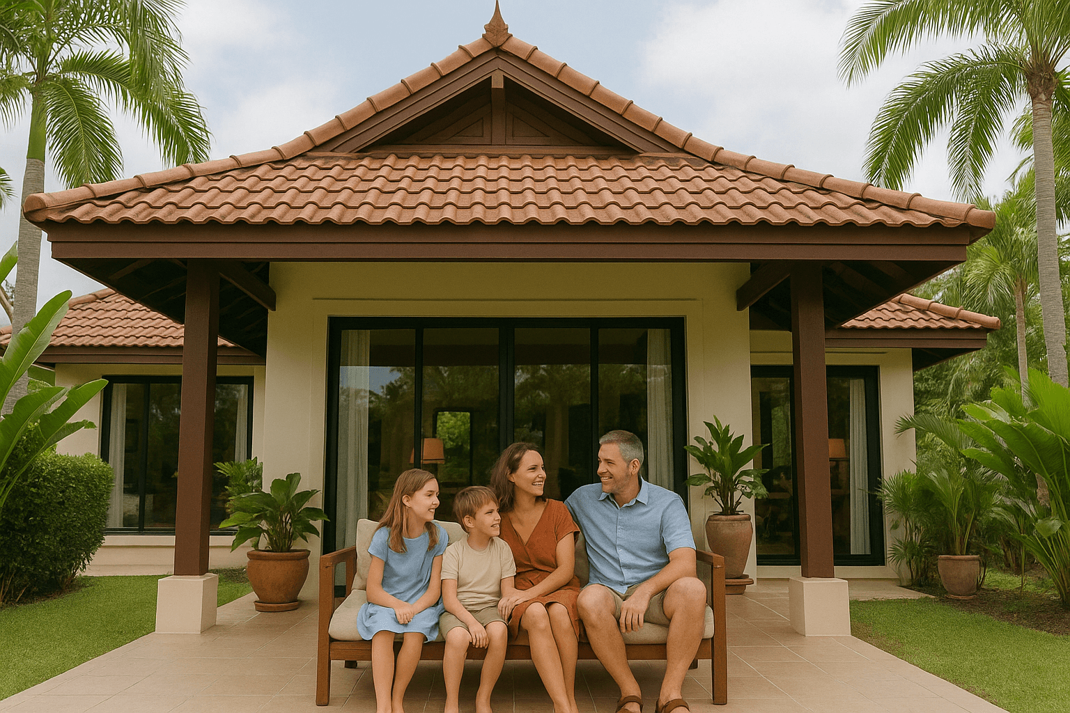 famille installée en thailande