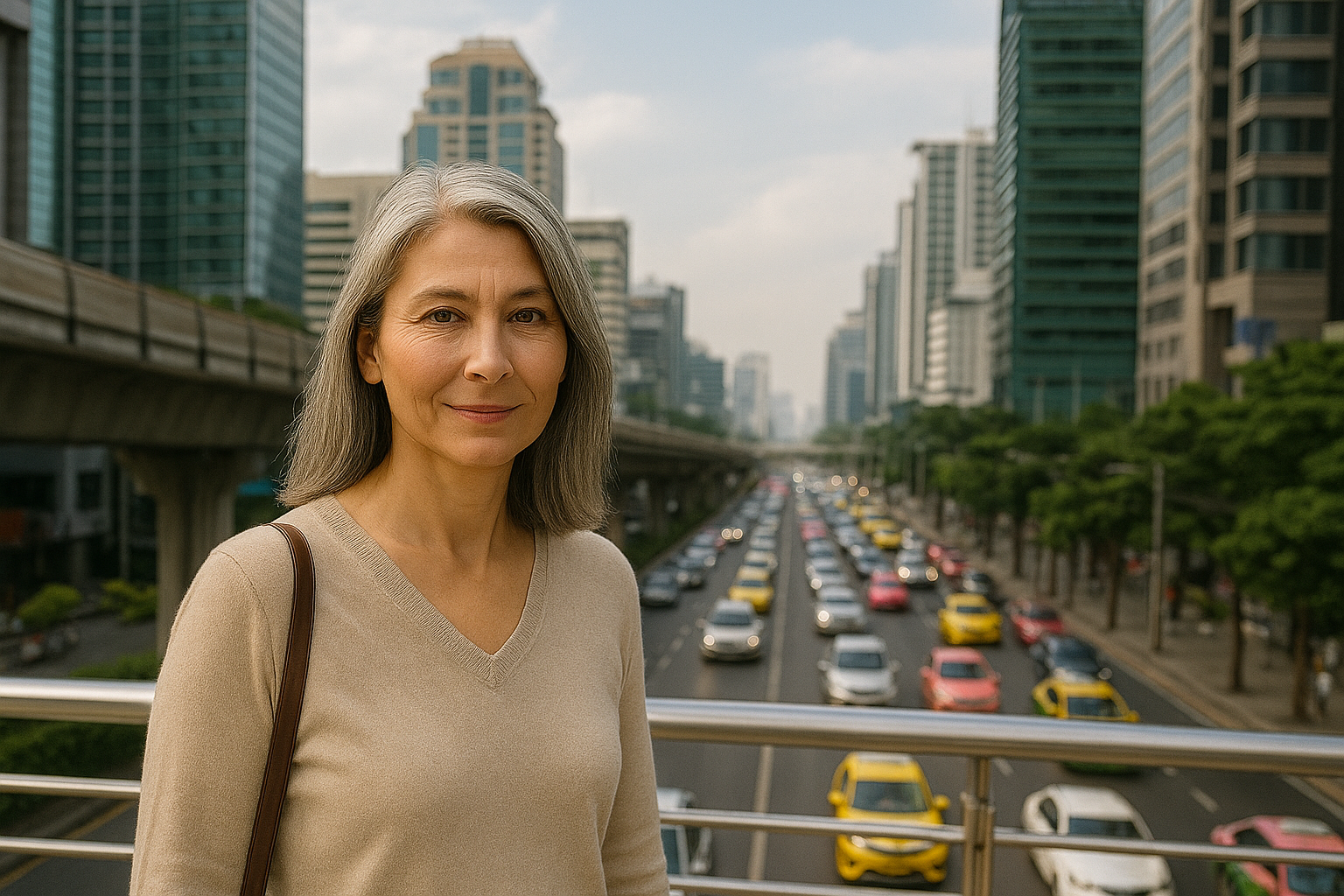 femme senior bangkok