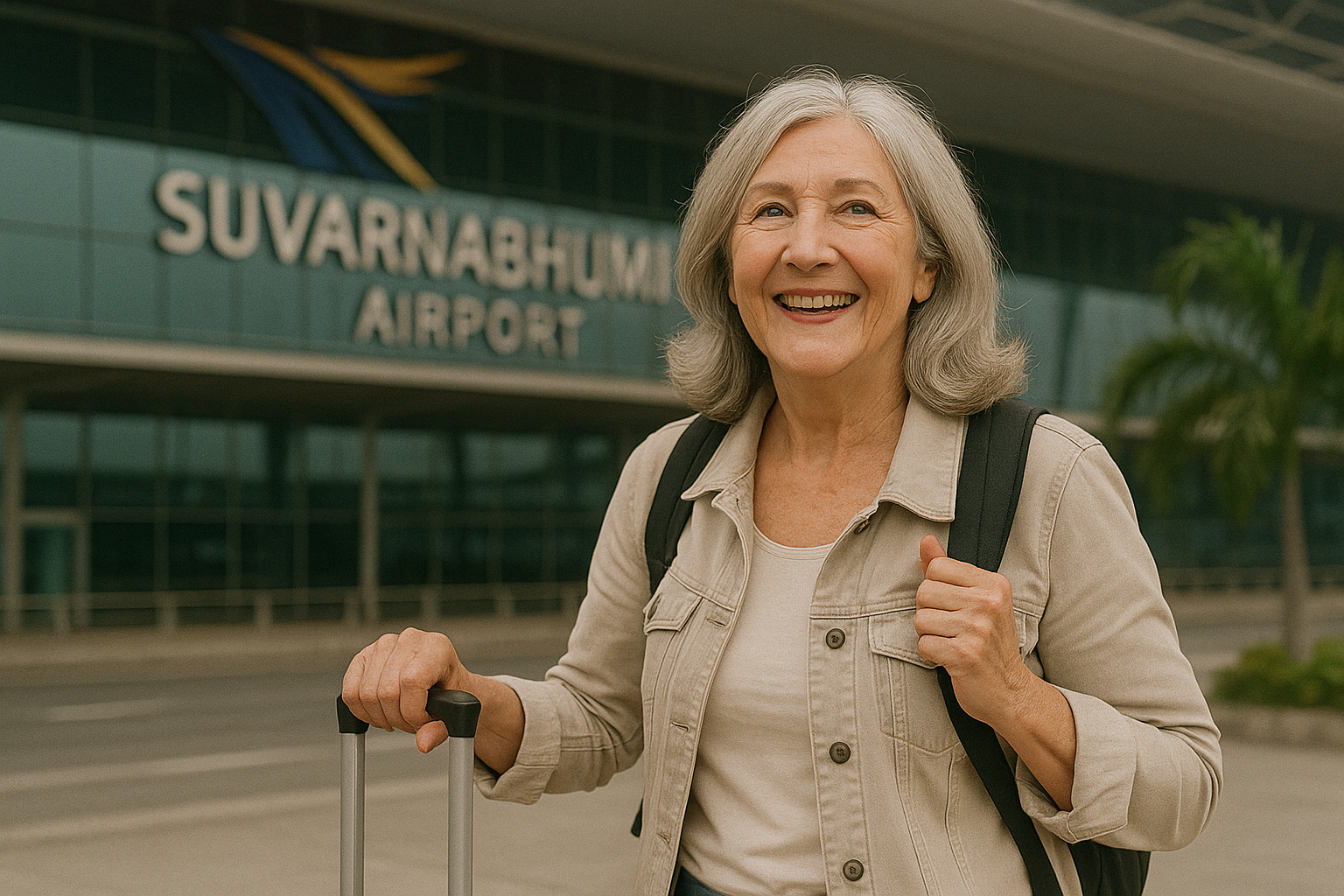 femme senior expat thailande