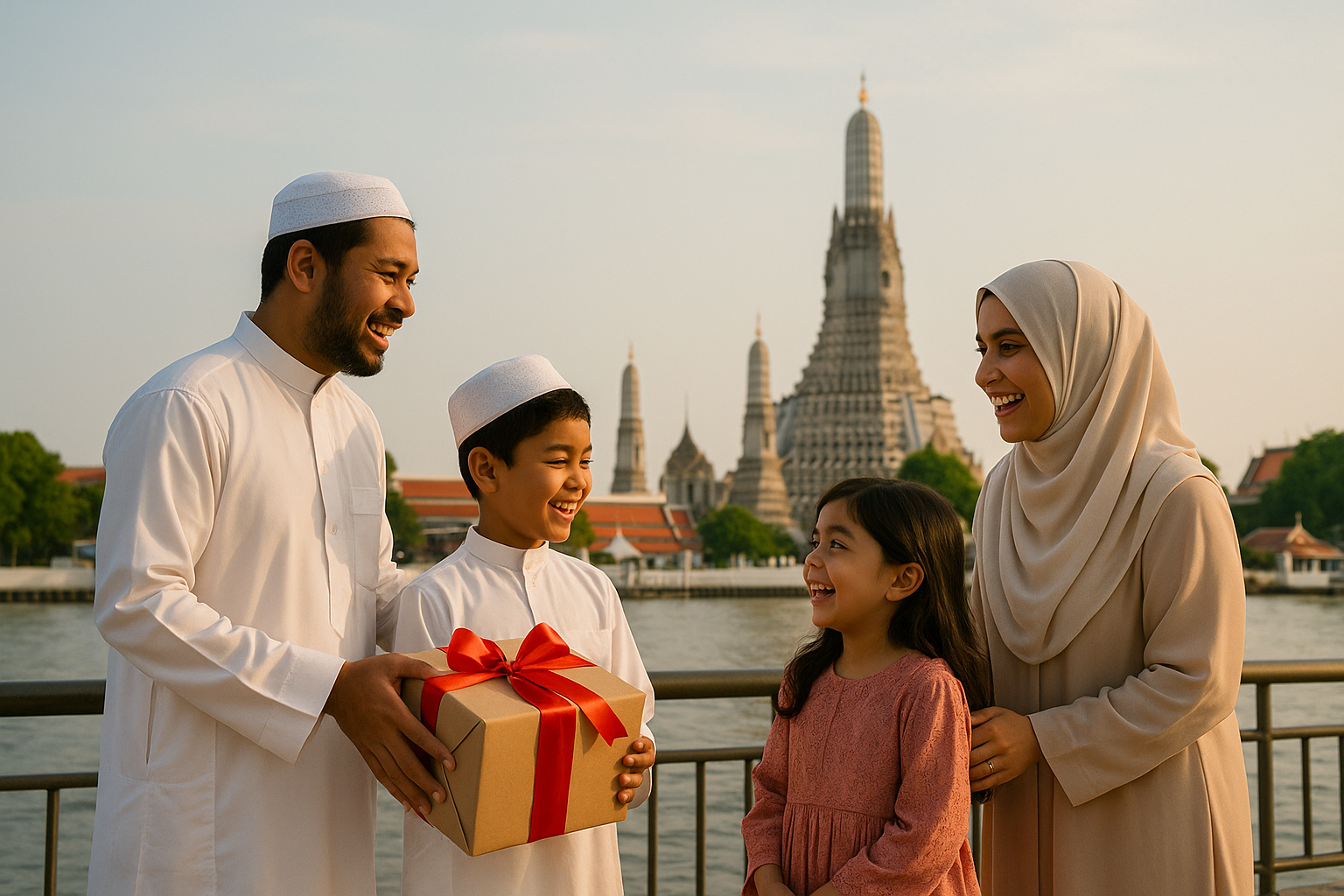 fête de l'eid en thailande