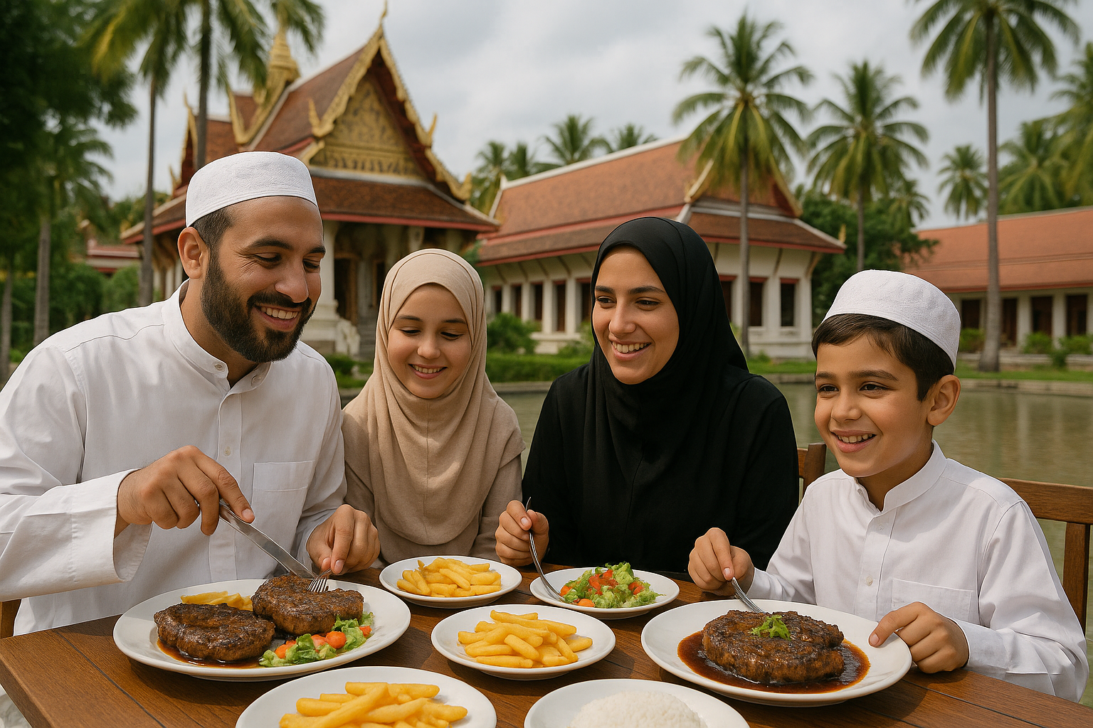 manger halal thailande