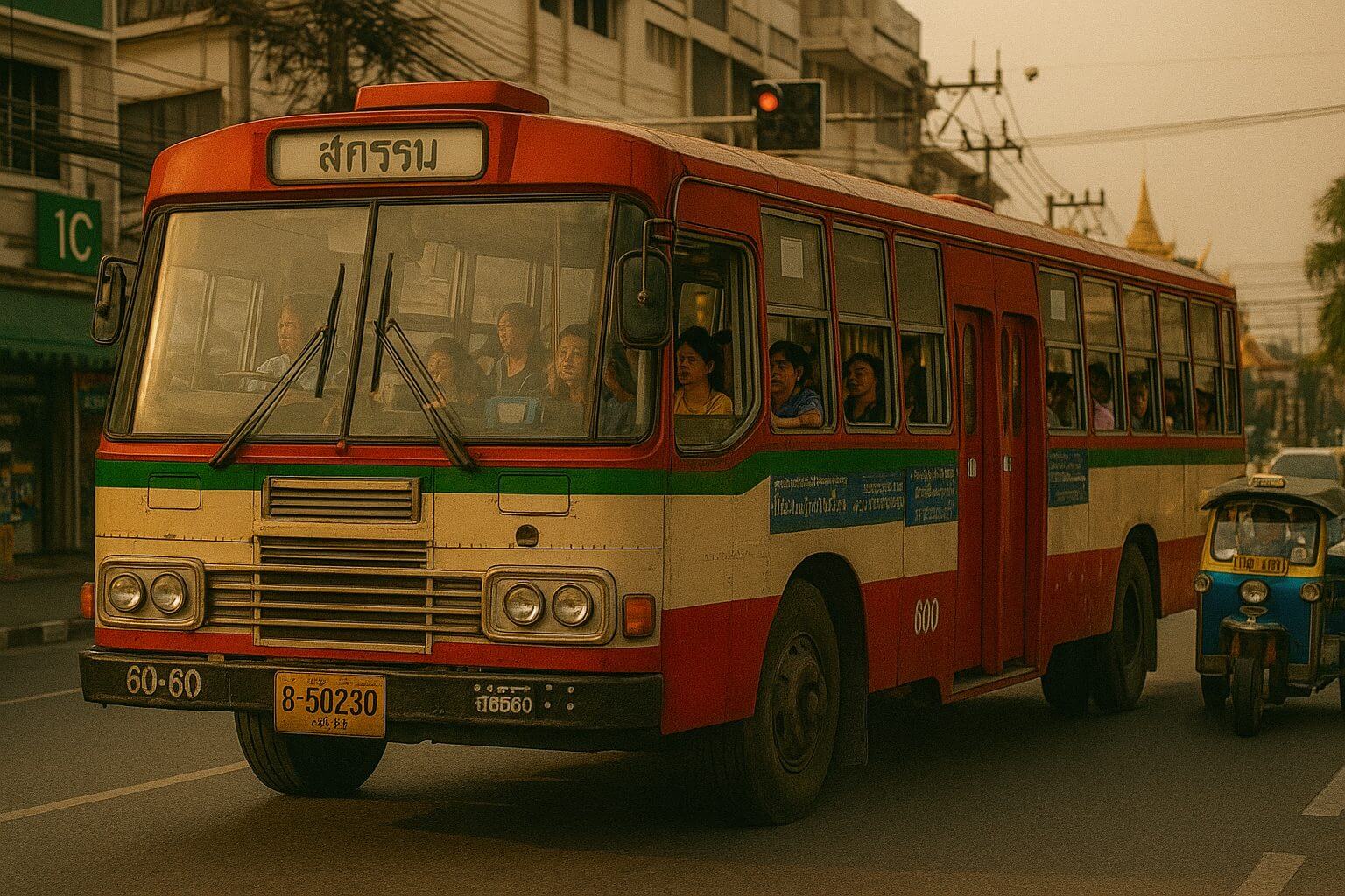 transport public en thailande