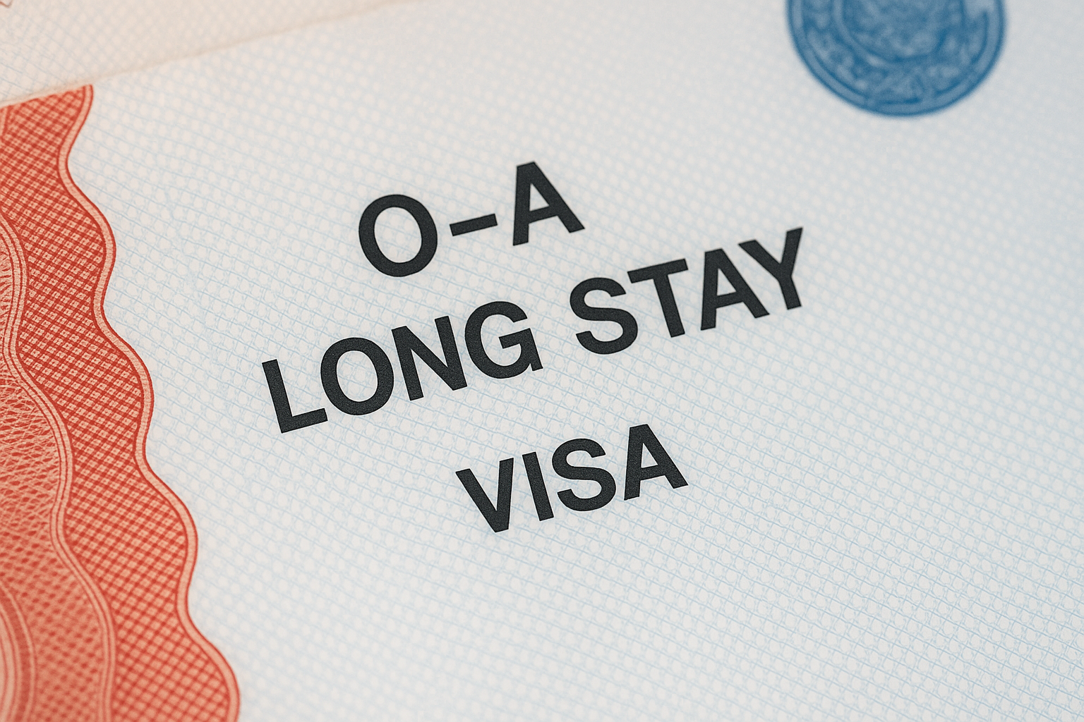 visa O-A Long Stay